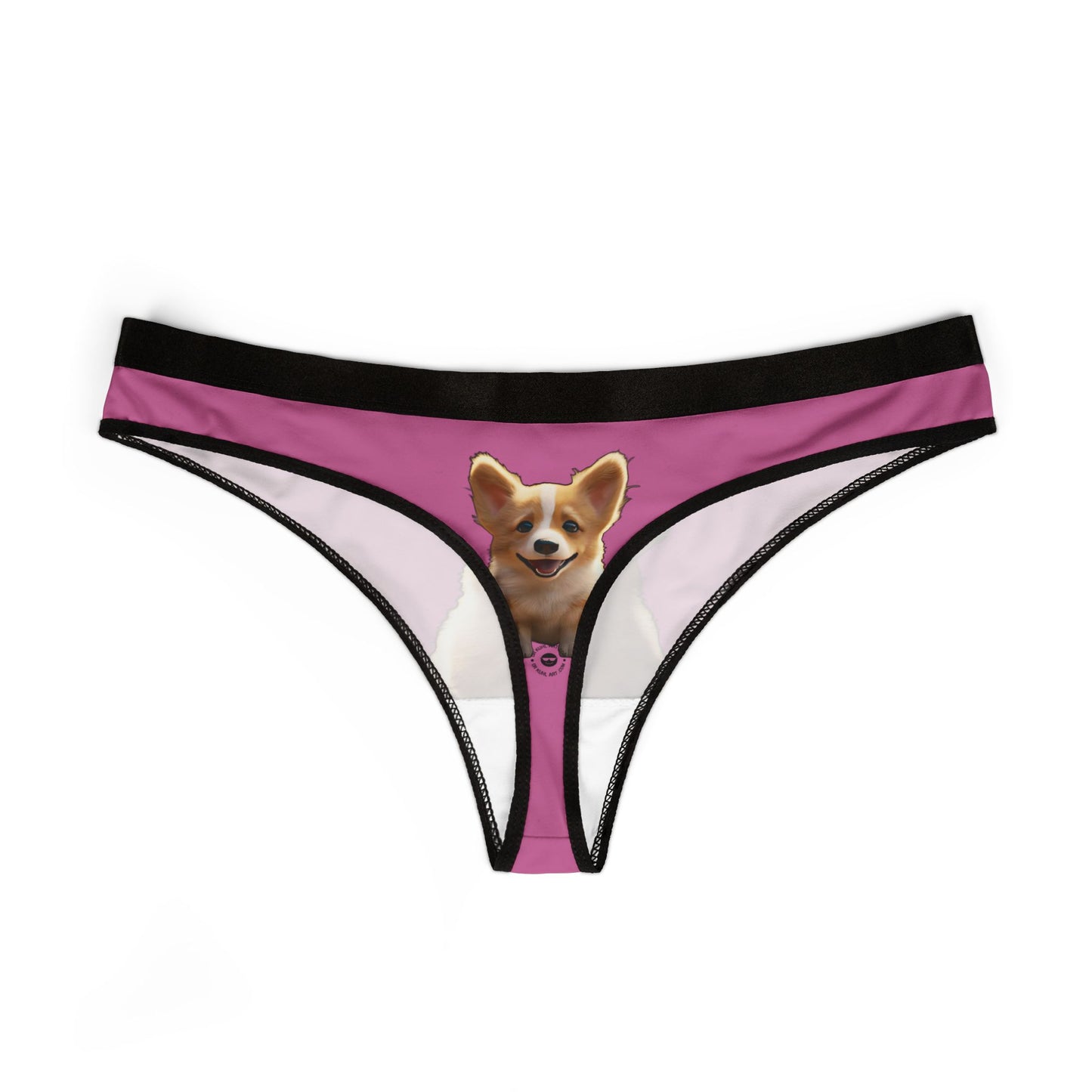 Puppy On Pink