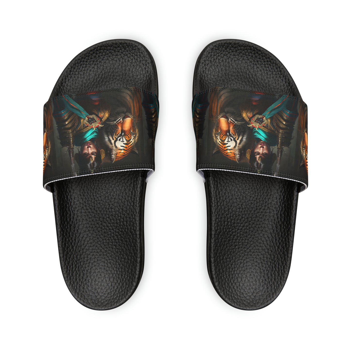Bengal Tiger Goddess - Men's Slides