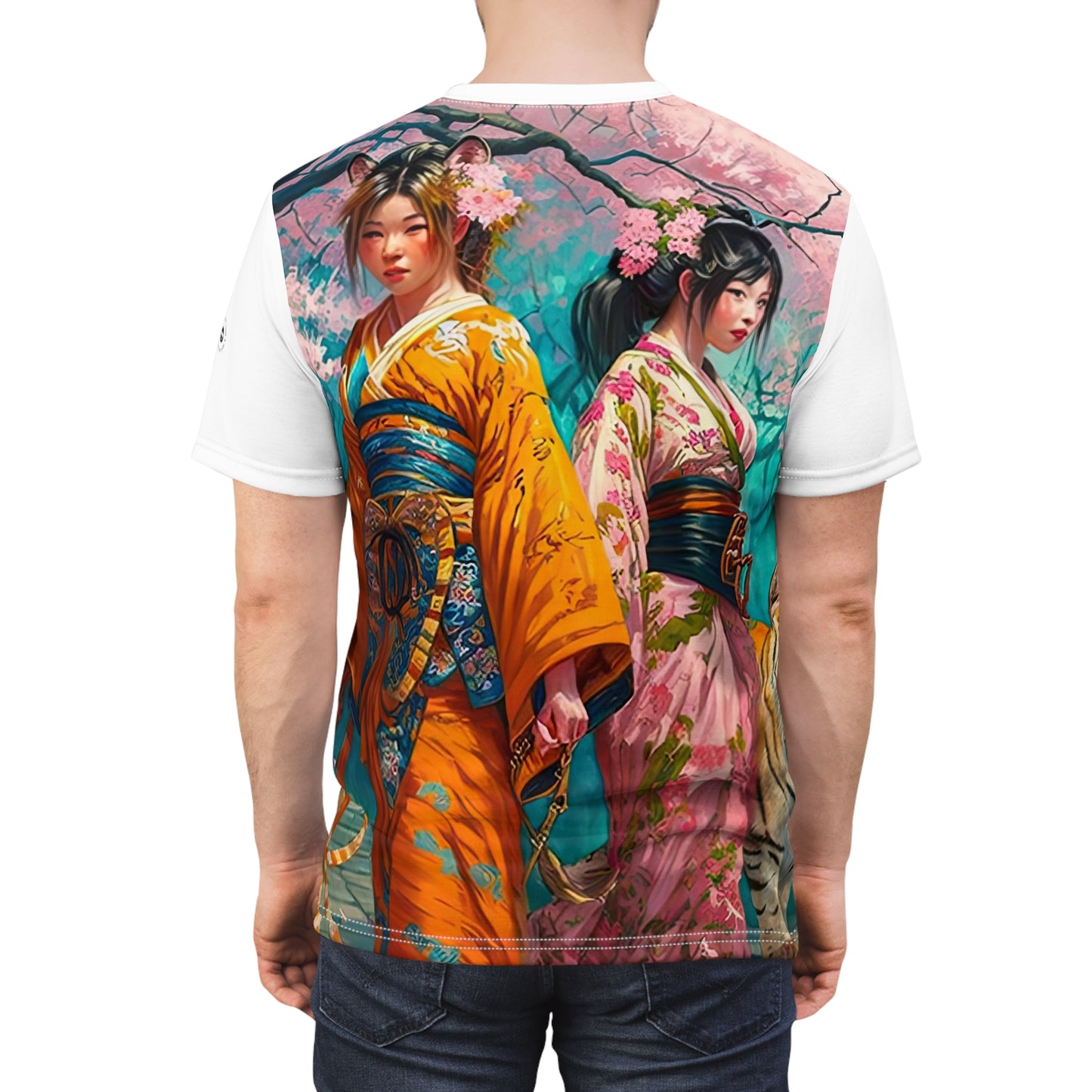 Geishas in White - Fashion Tee