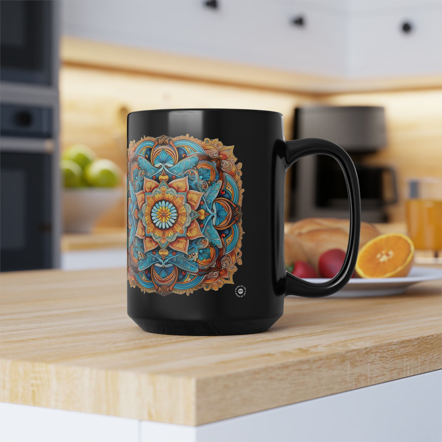 Winged Mandala - Mug Art