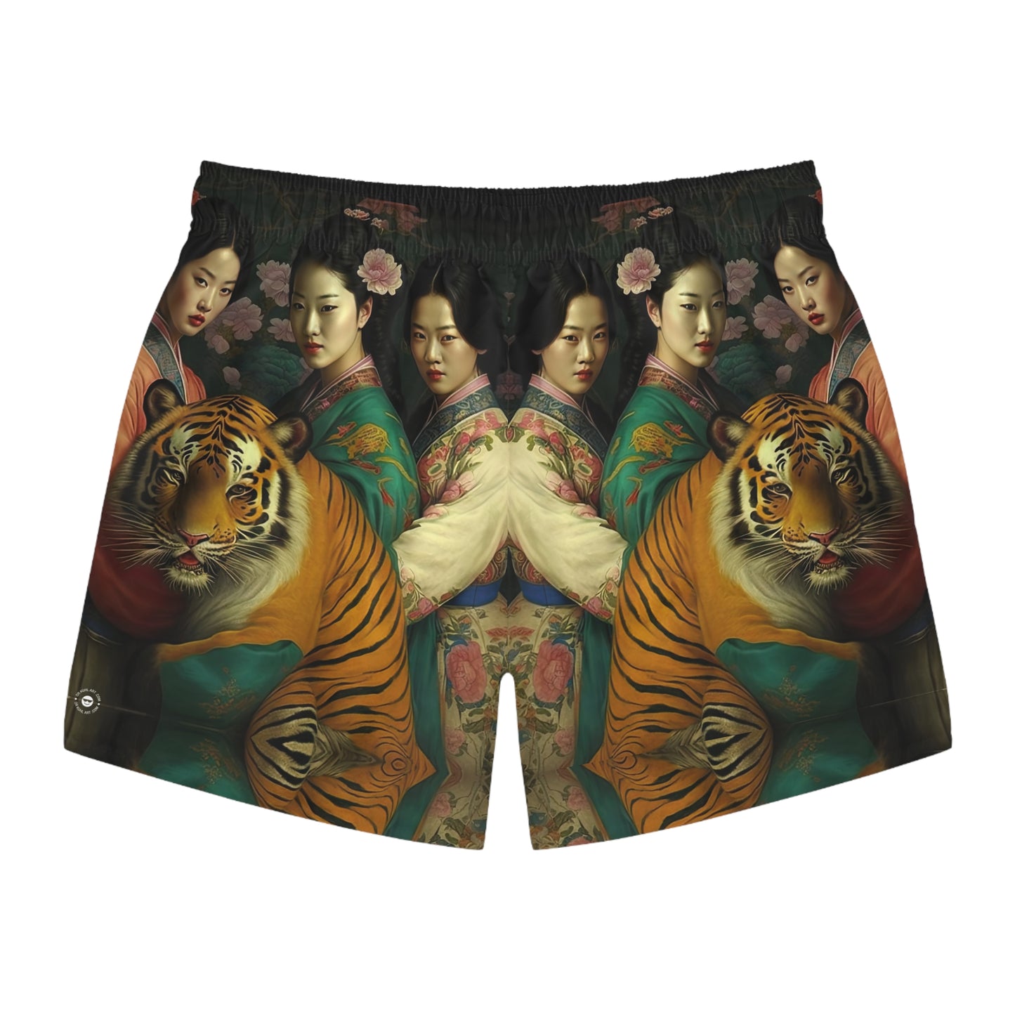 Tiger Girls - Artsy Swim Trunks