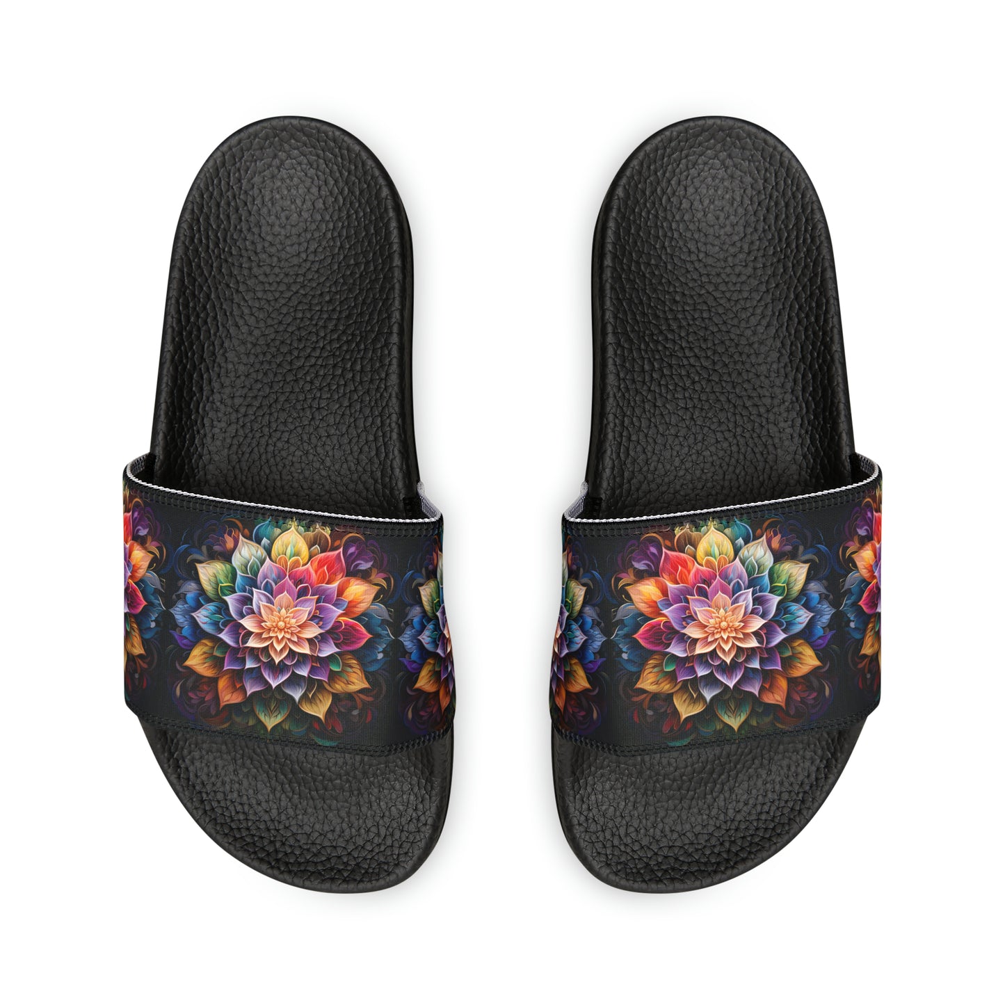 Lotus Mandala - Men's Slides