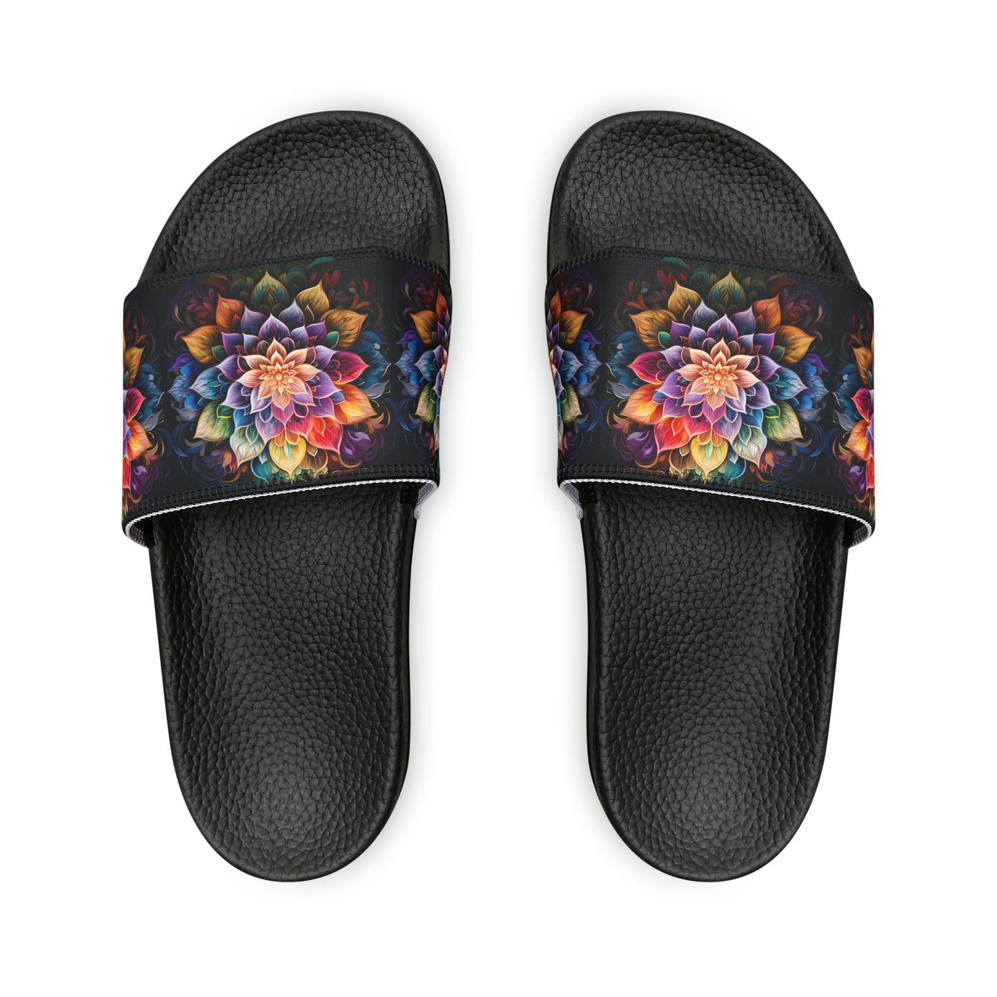 Lotus Mandala - Men's Slides