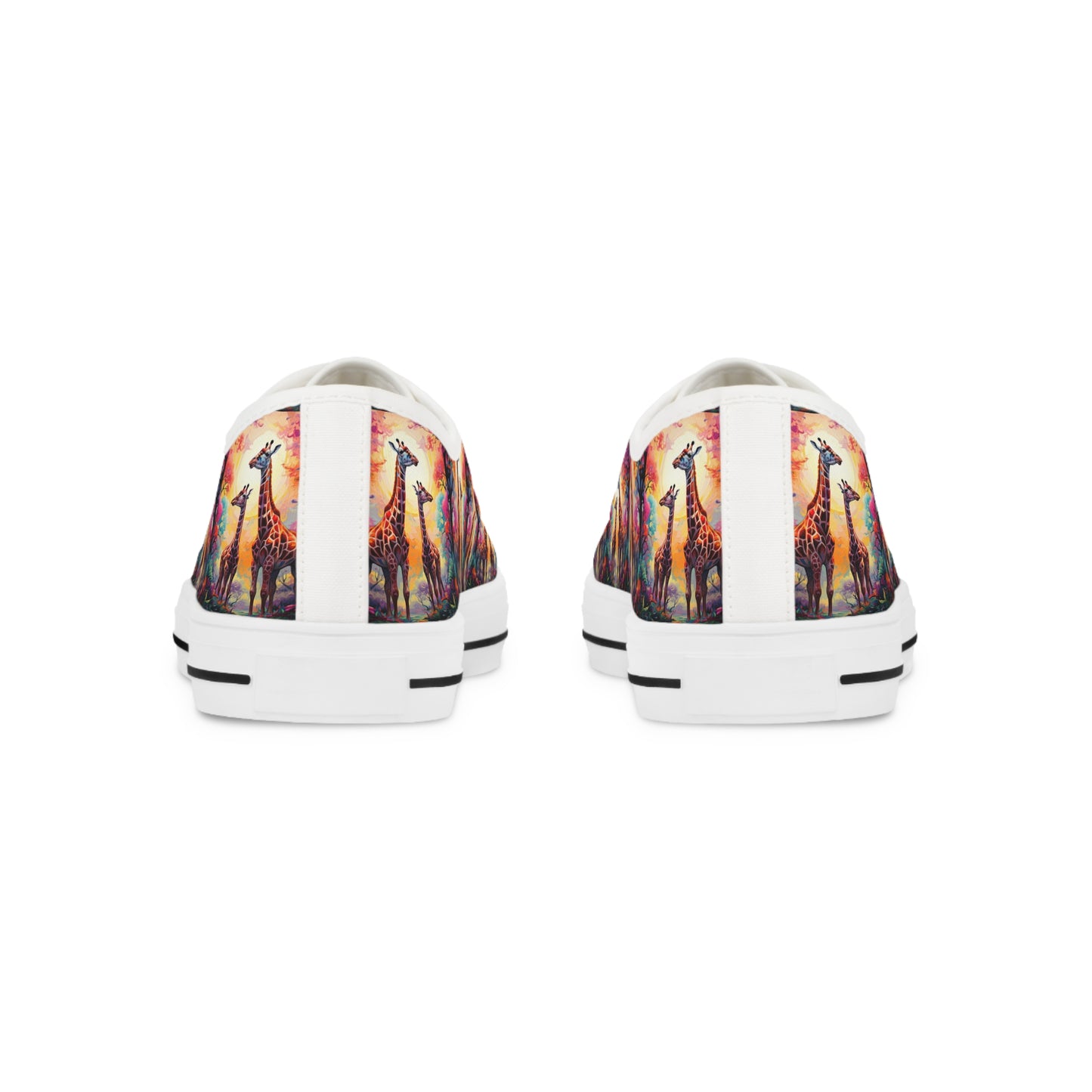 Giraffe Sunrise - Men's Sneakers