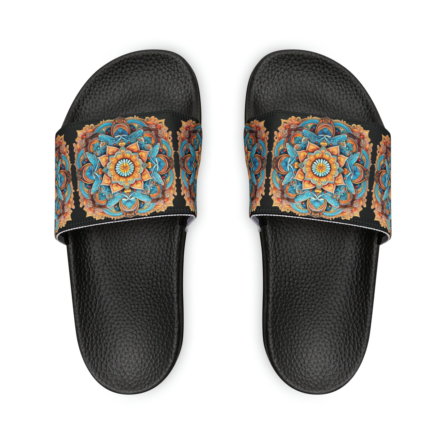 Winged Mandala - Men's Slides