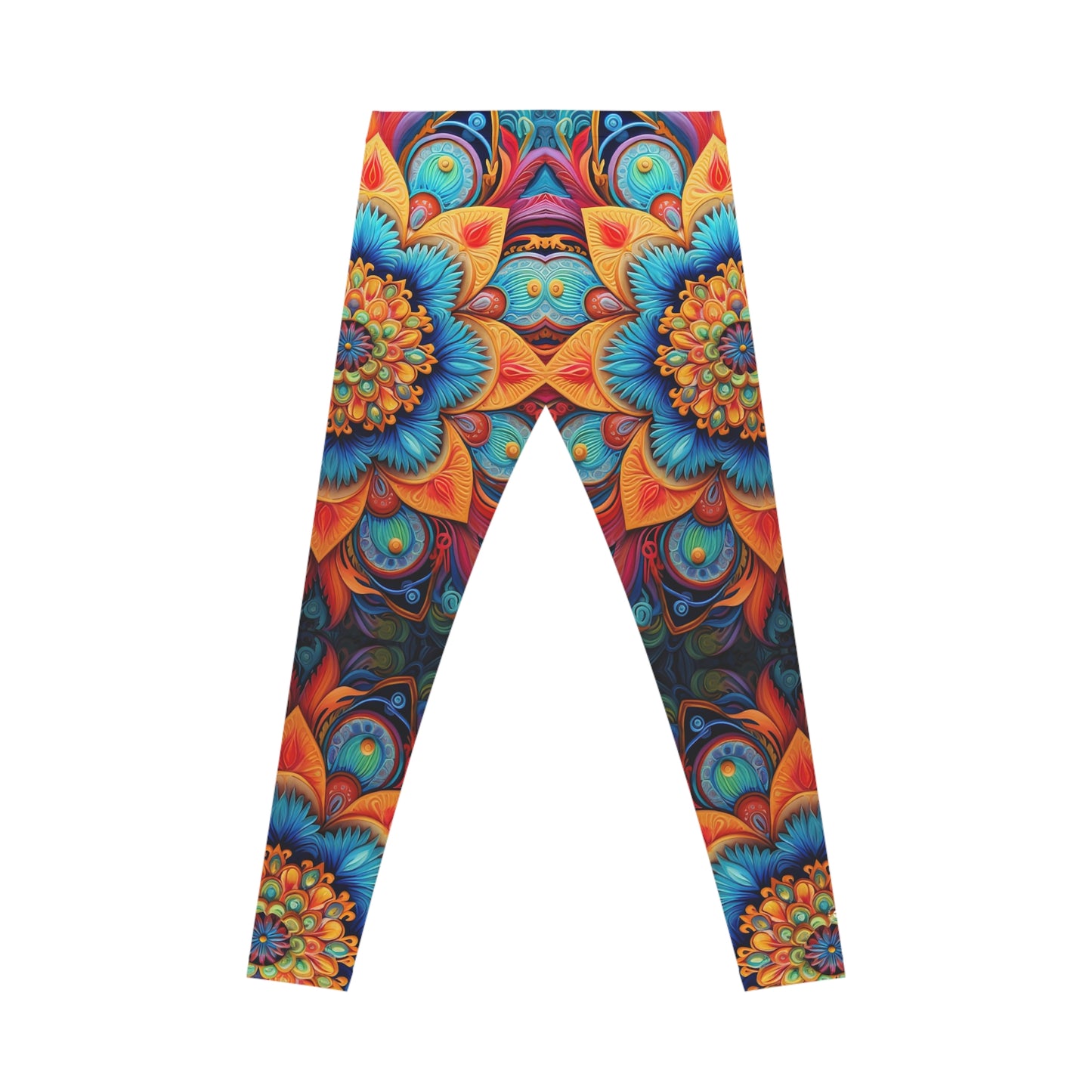 Floral Mandala - Artistic Leggings