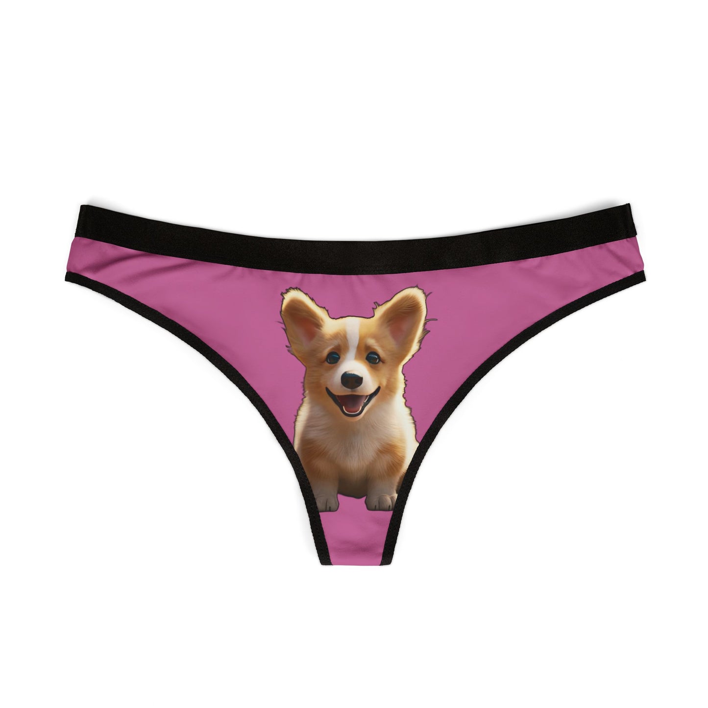 Puppy On Pink