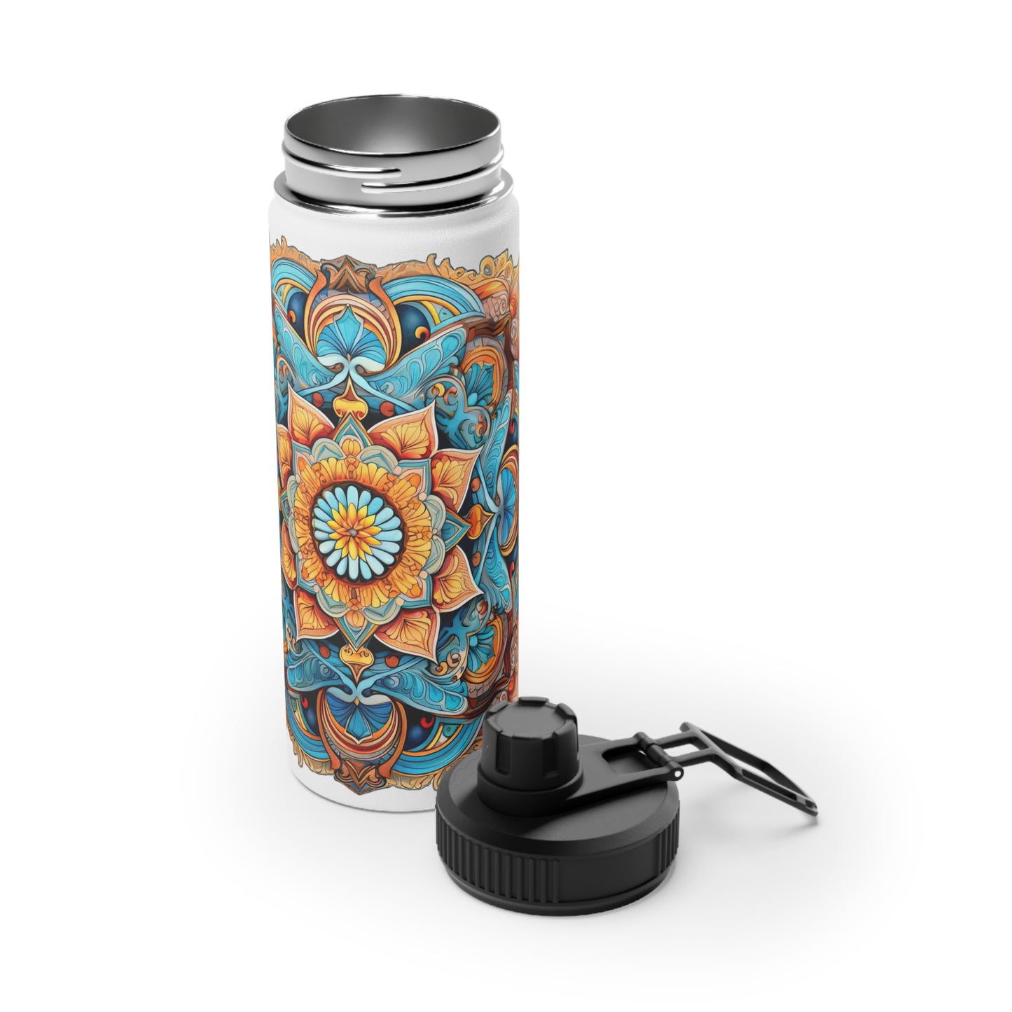 Winged Mandala - Water Bottle