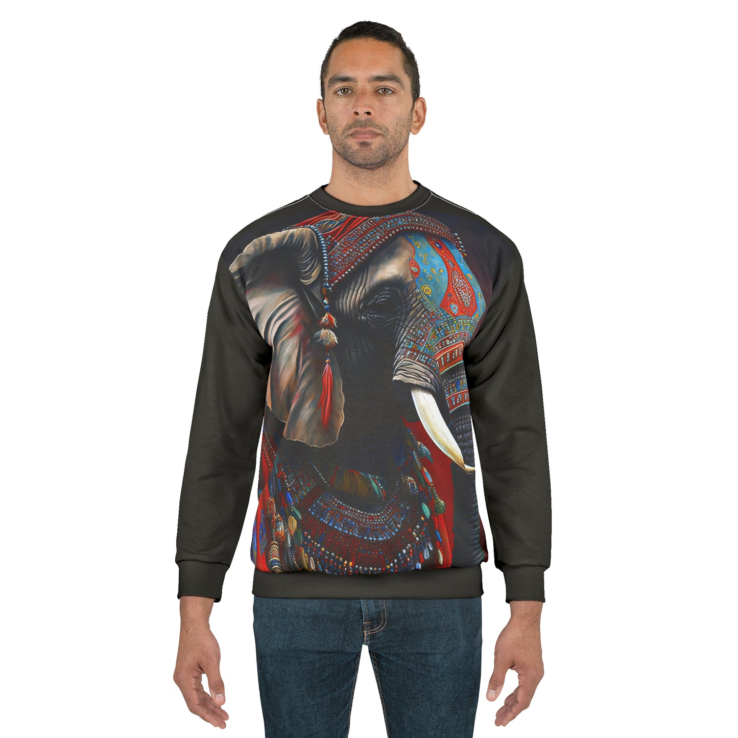 Elephant King - Artistic Sweatshirt