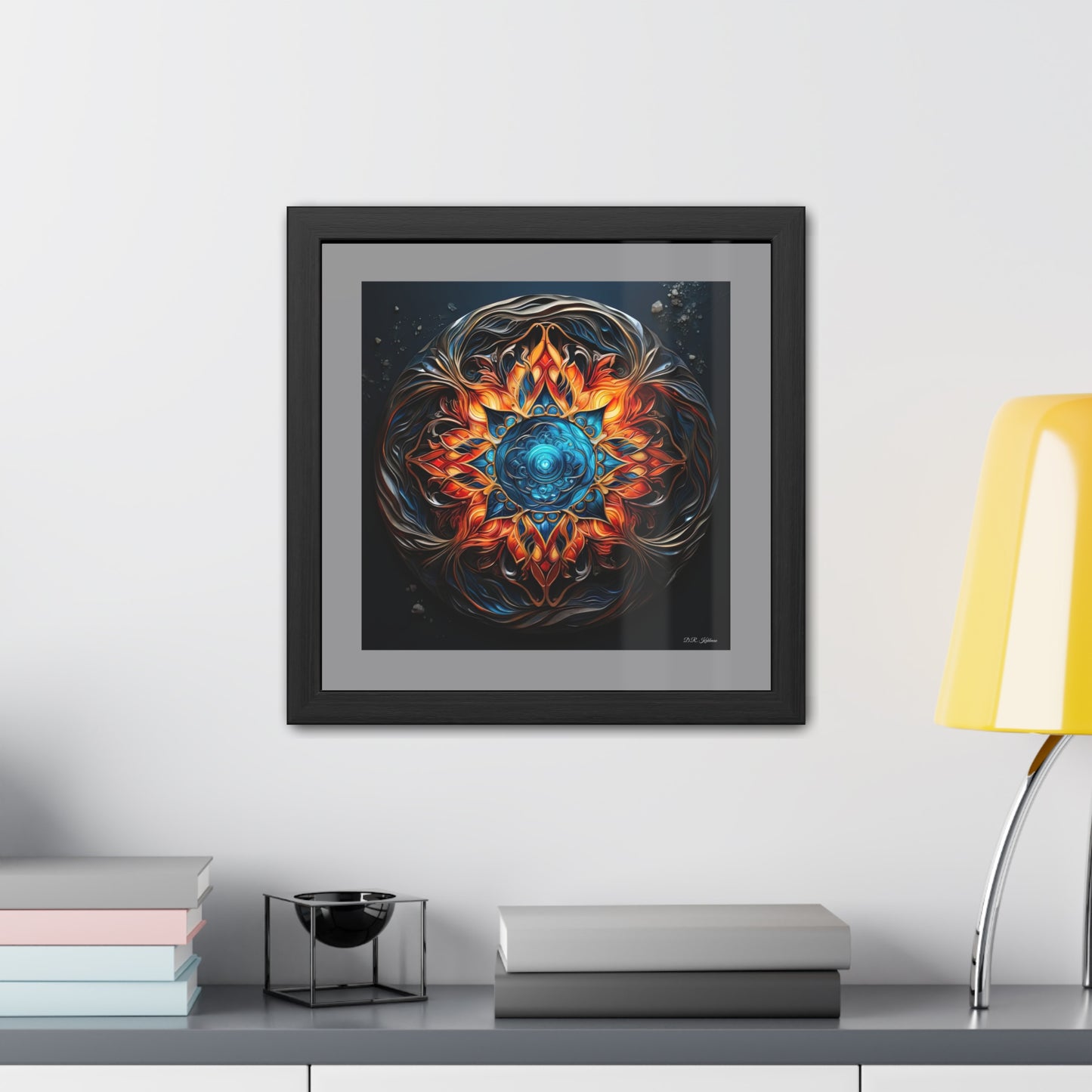 Fire and Ice - Framed Fine Art Print