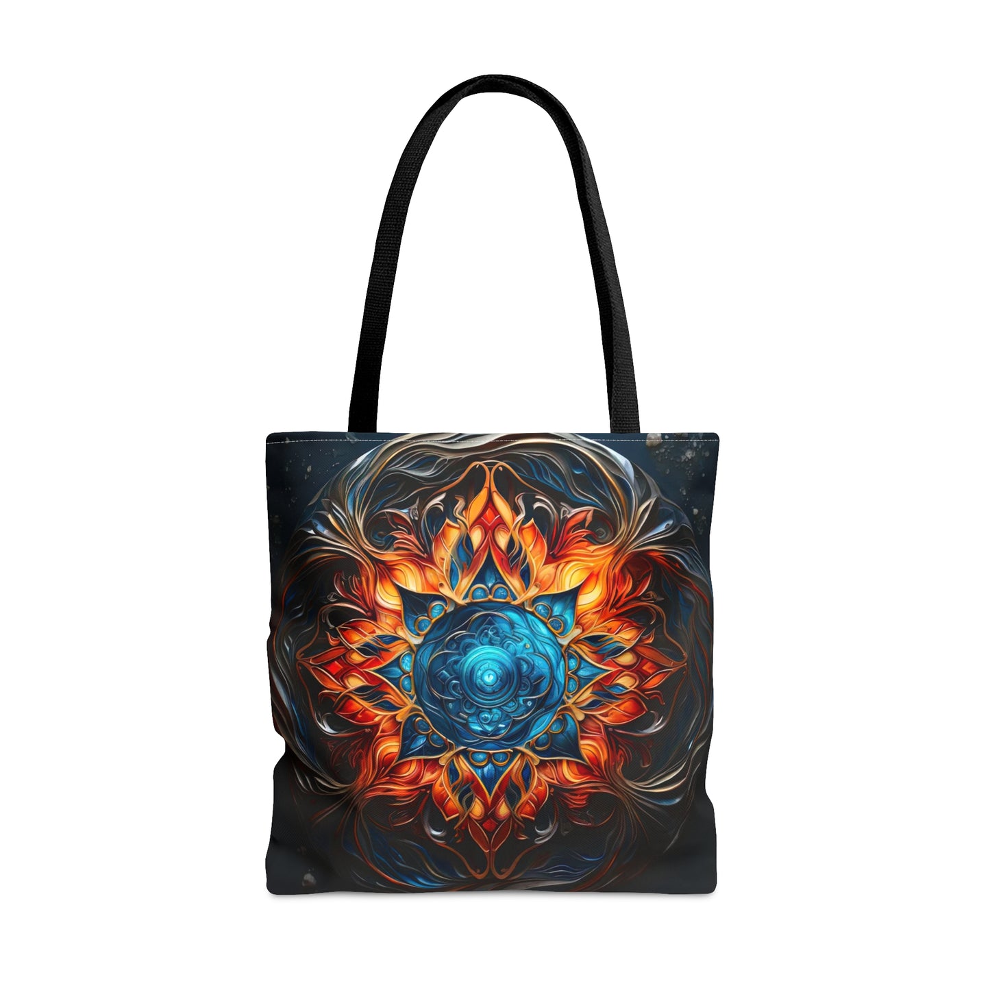 Fire and Ice - Artistic Tote Bag