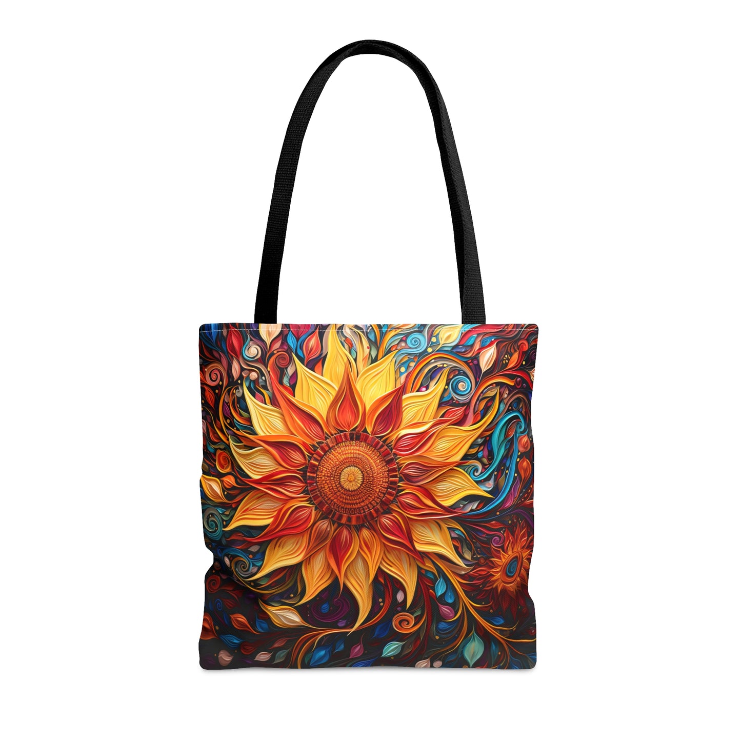 Blustery Blossom - Artistic Tote Bag