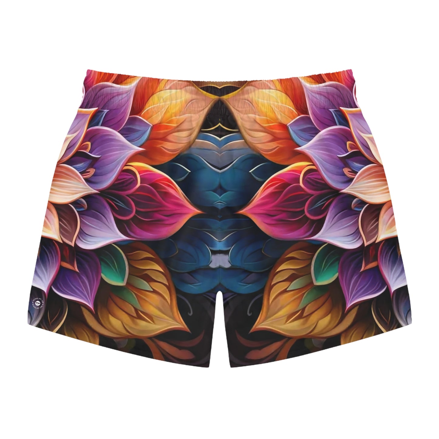 Lotus Mandala - Artsy Swim Trunks