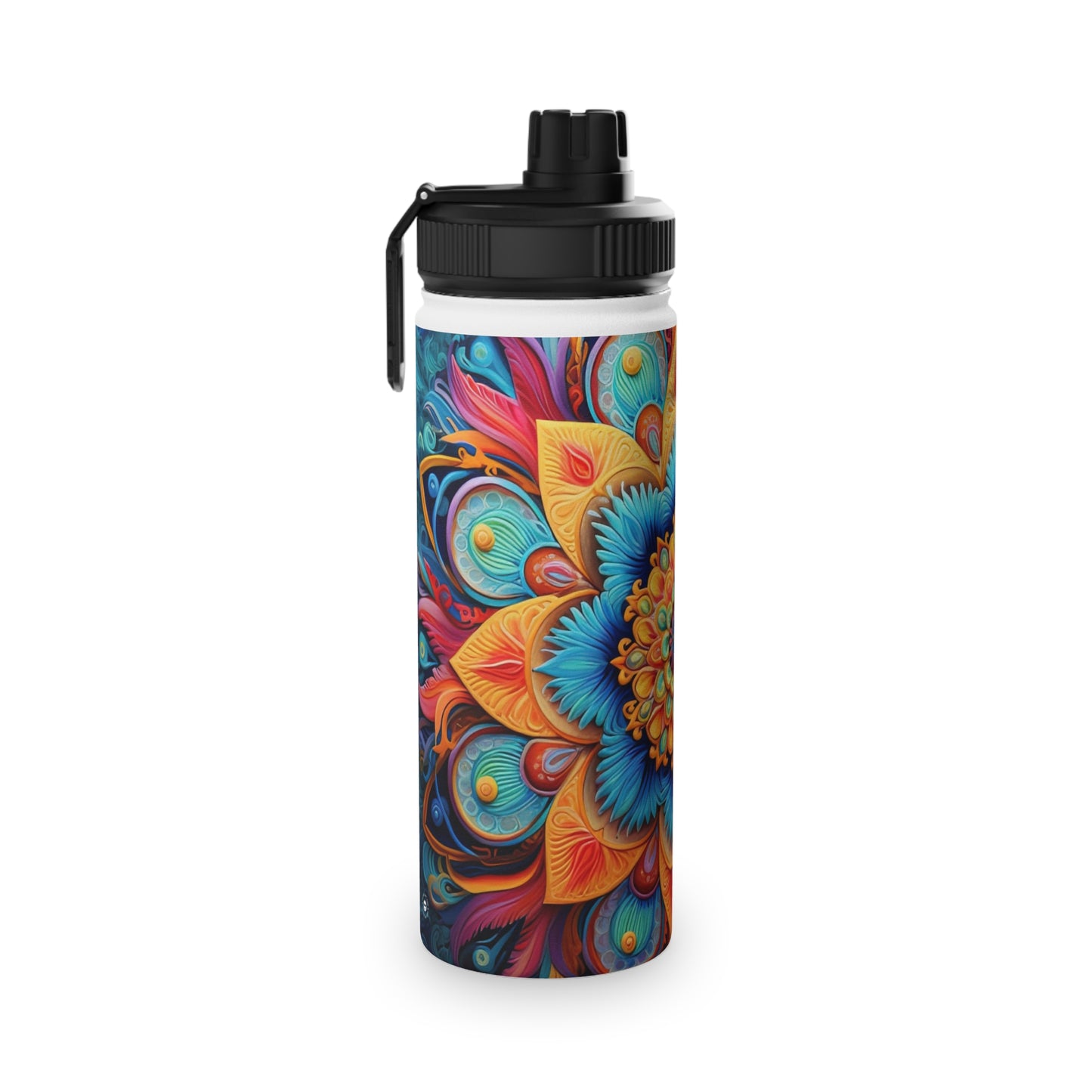 Floral Mandala - Water Bottle