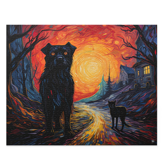 Scary Night - Jigsaw Puzzle