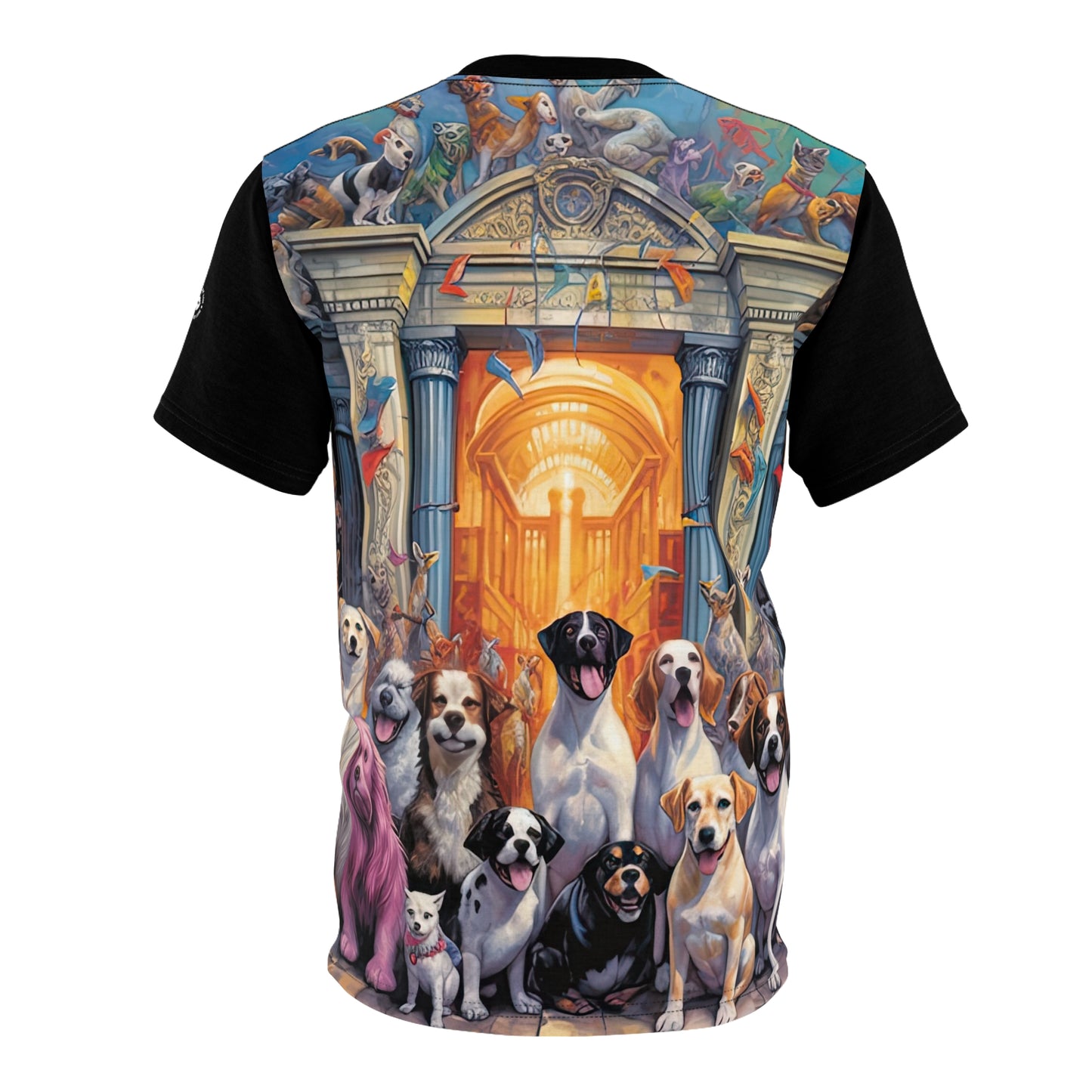 Welcome to the Pearly Gates in Black - Fashion Tee