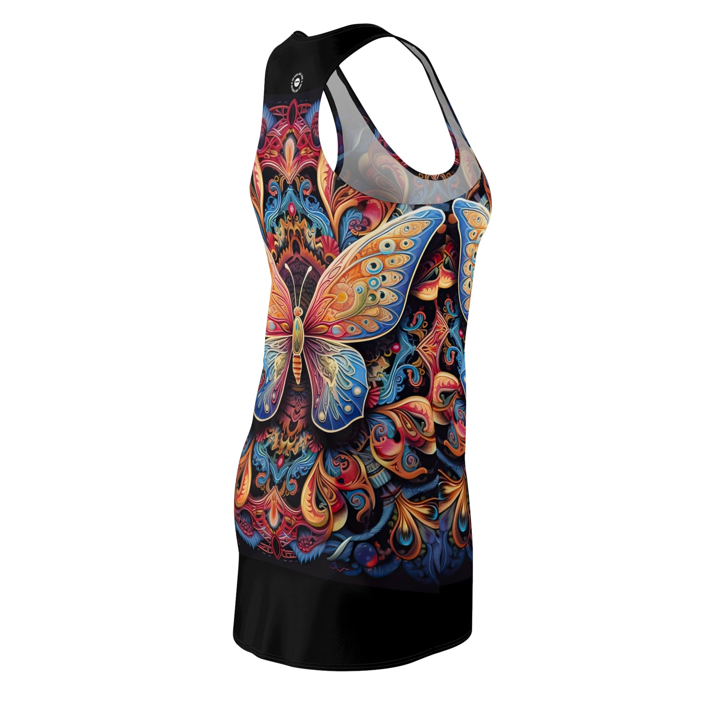 Butterfly Mandala - Artistic Racerback Dress