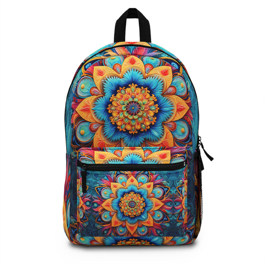 Floral Mandala - Artsy Backpack