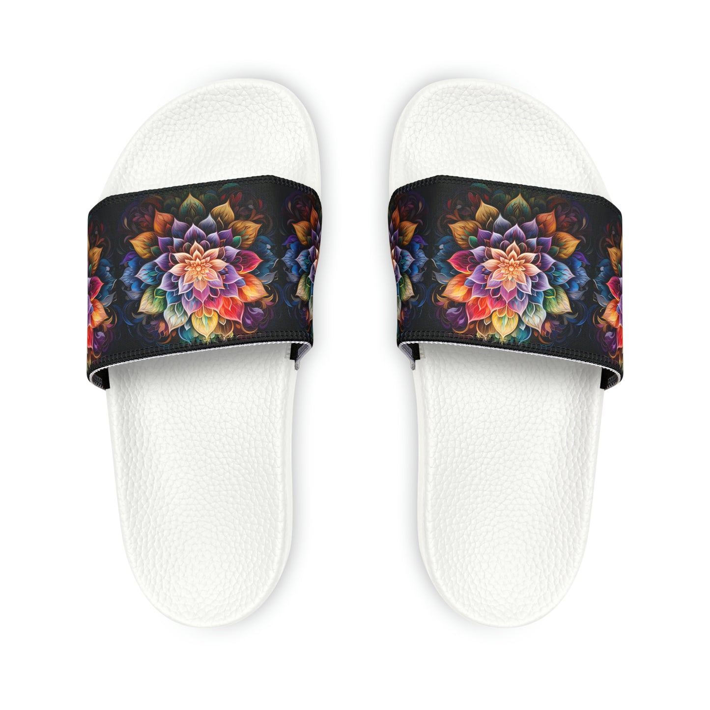 Lotus Mandala - Men's Slides