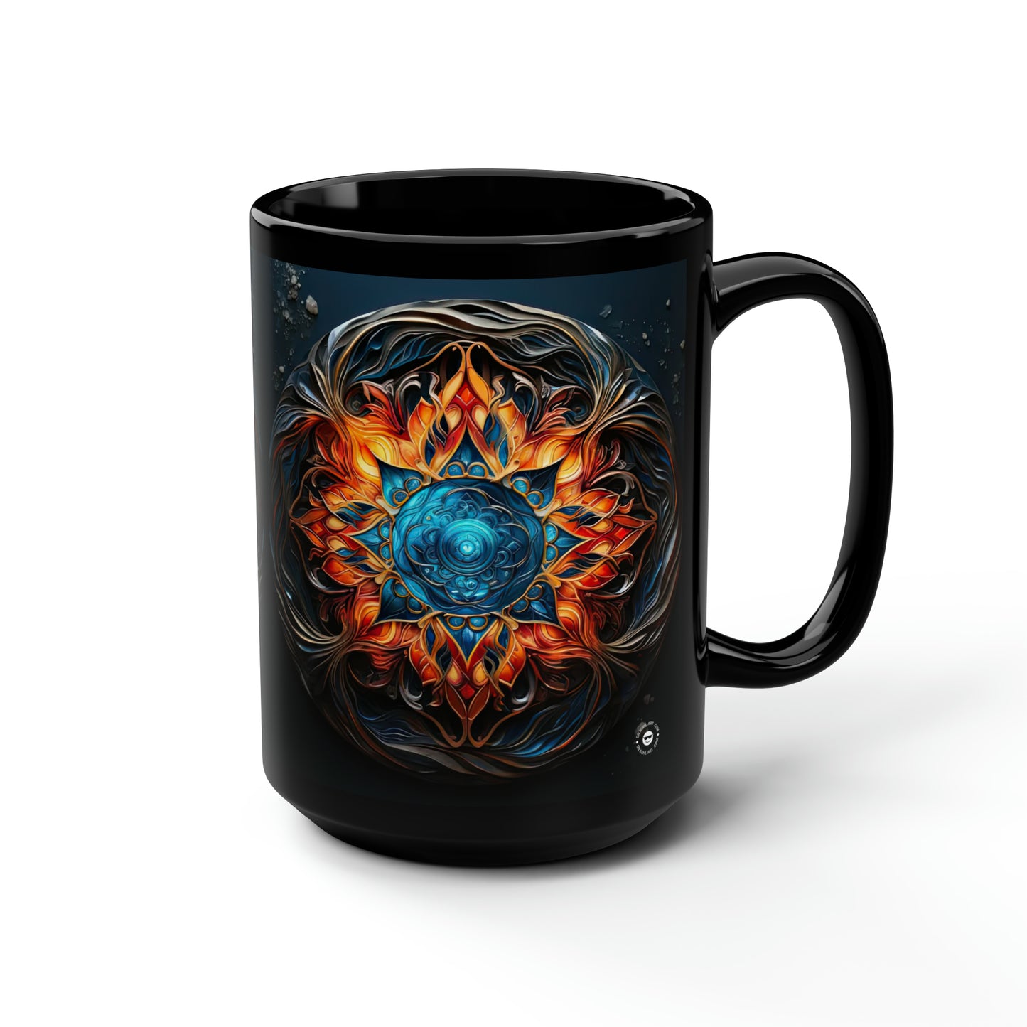 Fire and Ice - Mug Art