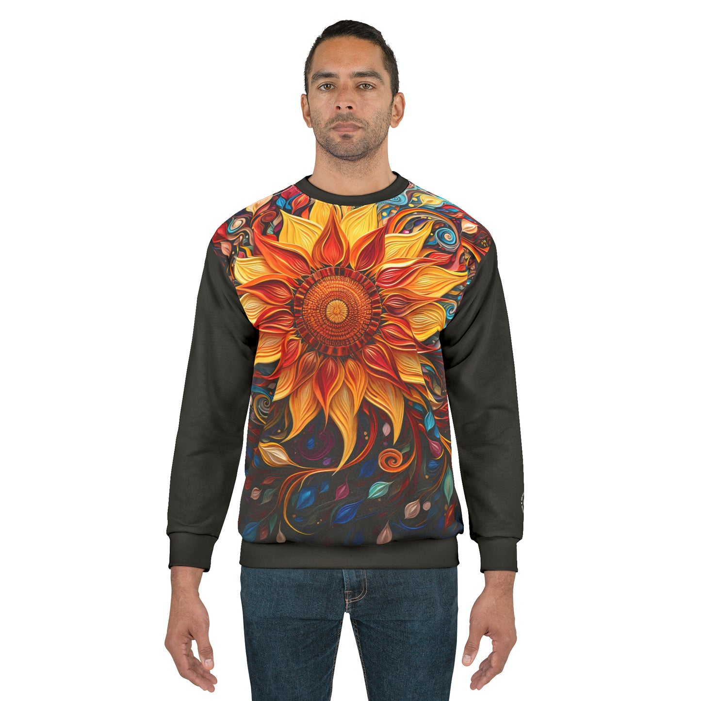 Blustery Blossom - Artistic Sweatshirt