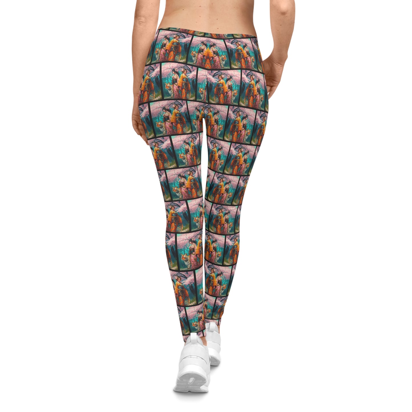 Tiger Geishas - Artistic Leggings