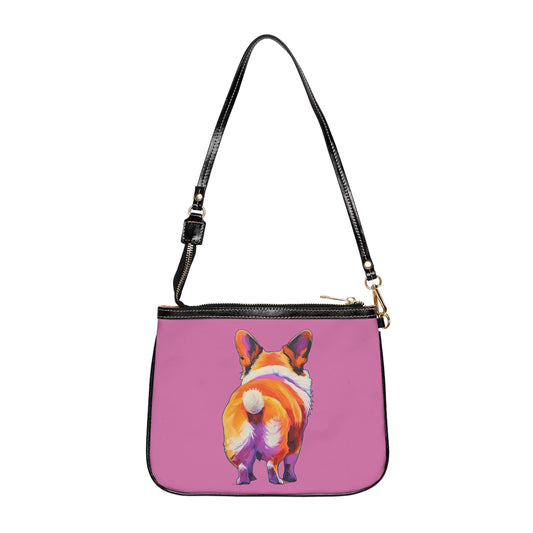 Corgi Butt in Pink - Small Purse