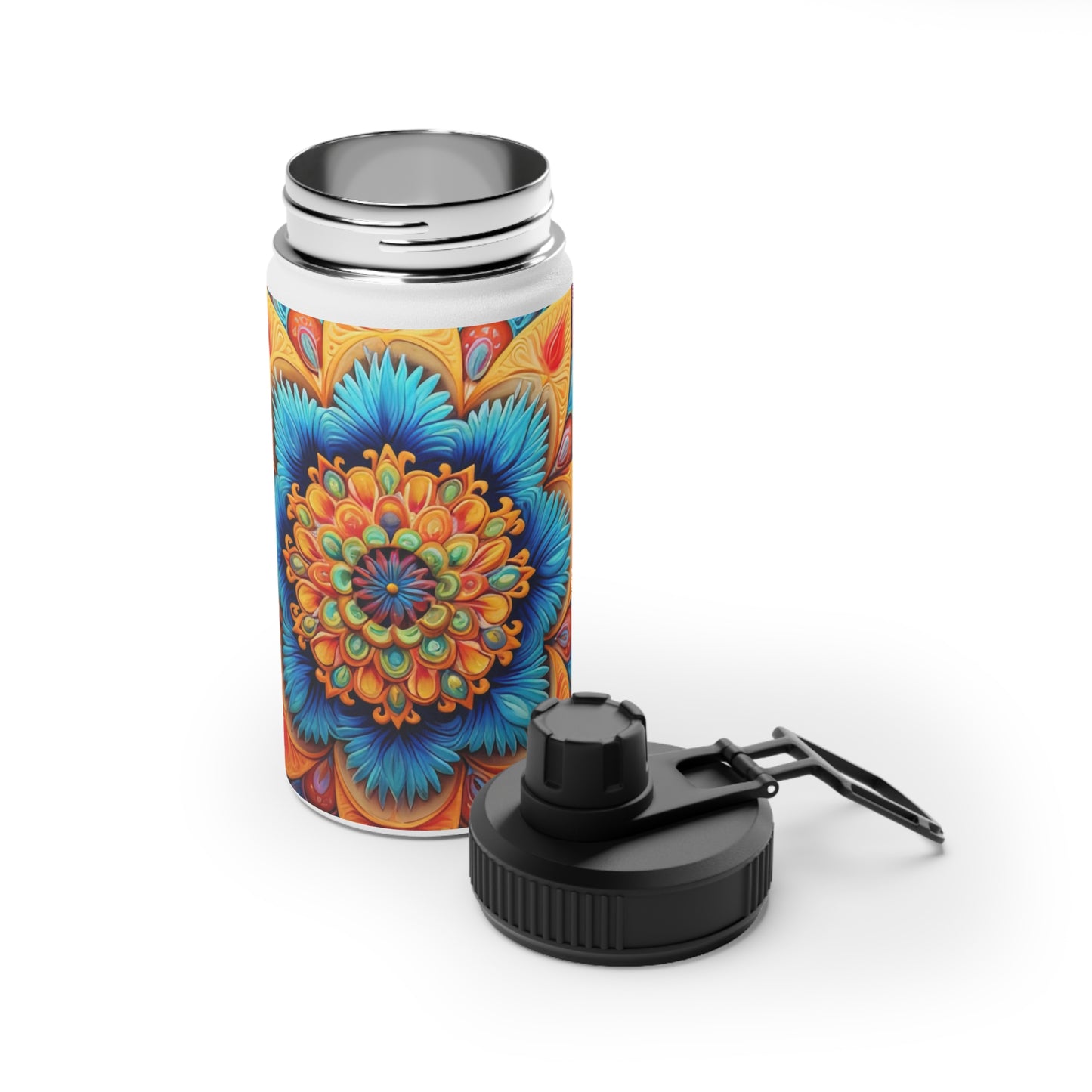 Floral Mandala - Water Bottle