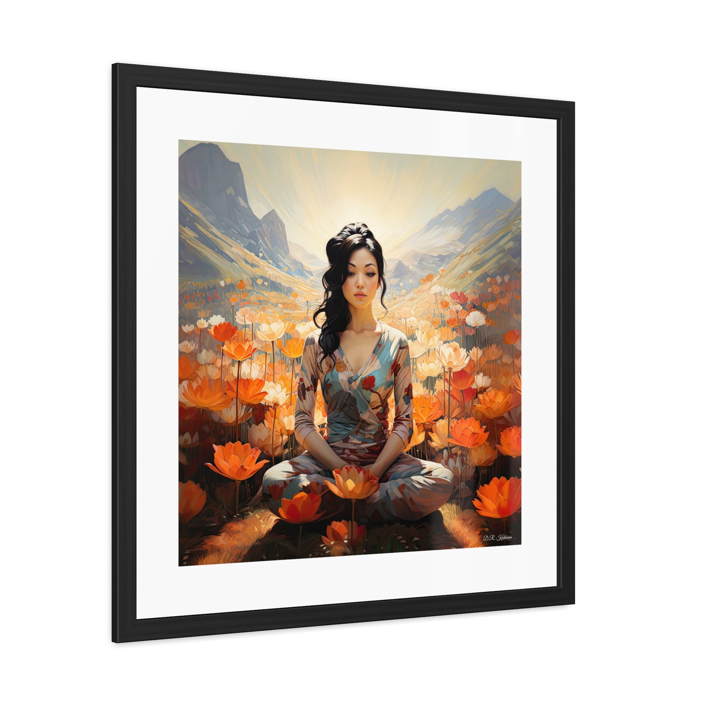 Enlotusment - Framed Fine Art Print