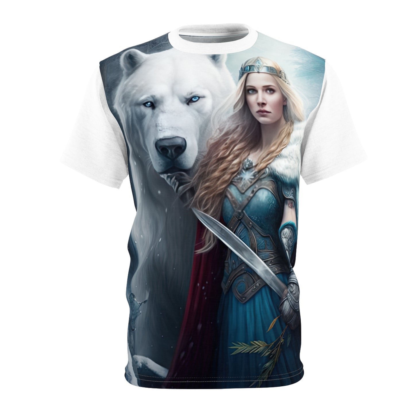 Polar Bear Baroness in White - Fashion Tee