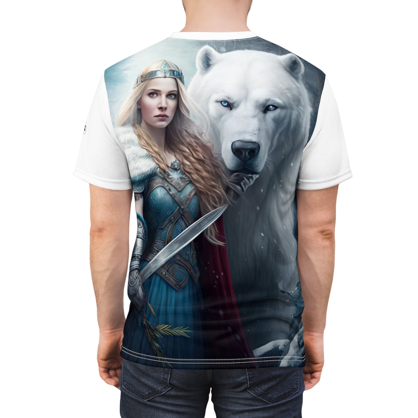 Polar Bear Baroness in White - Fashion Tee