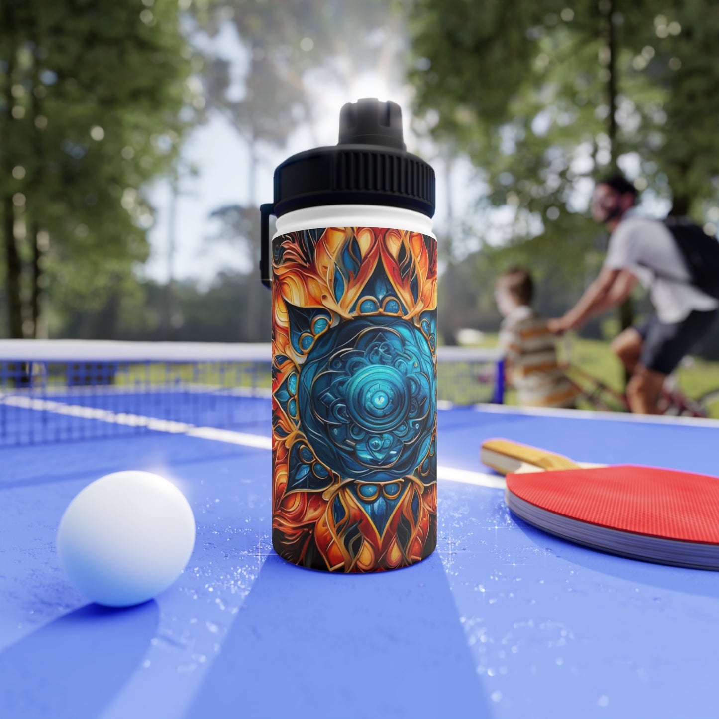 Fire and Ice - Water Bottle