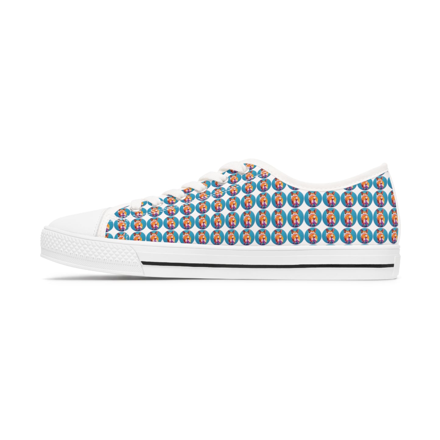 Corgi Butt Dots - Women's Sneakers