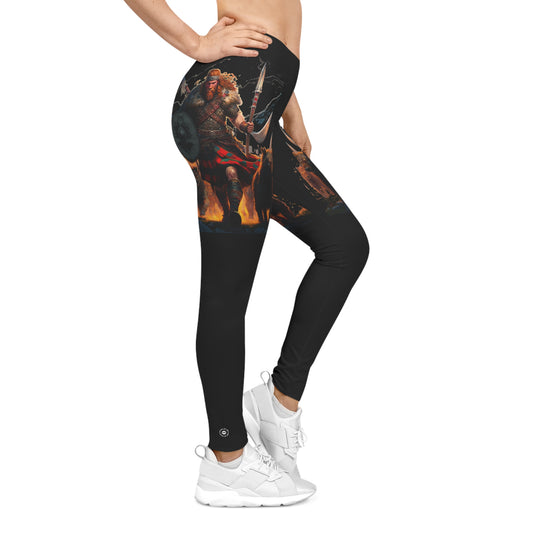 Scottish Battle Dog Pack - Artistic Leggings