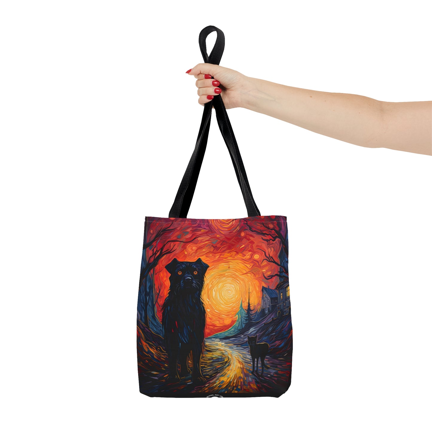 Scary Night - Artistic Tote Bag