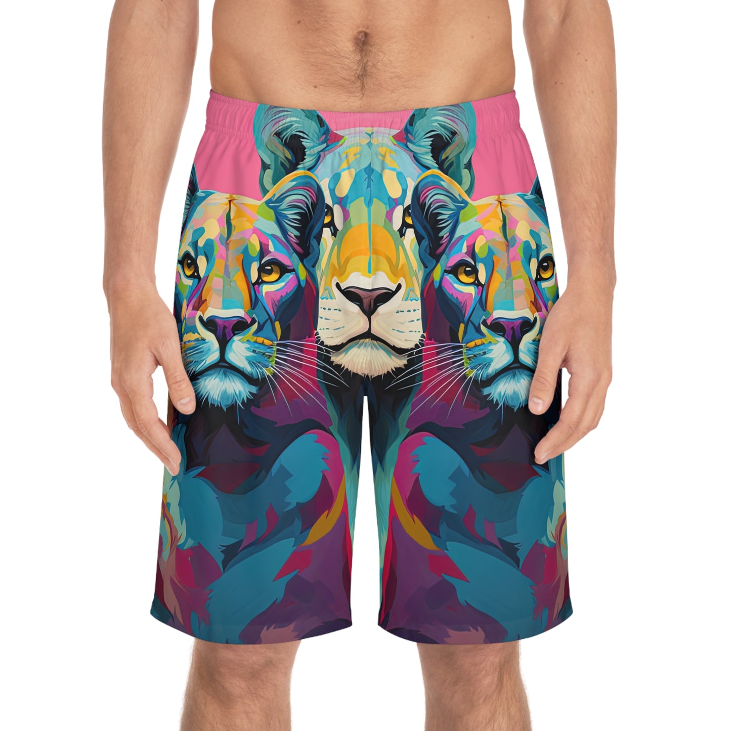 Lion Pride - Artistic Board Shorts