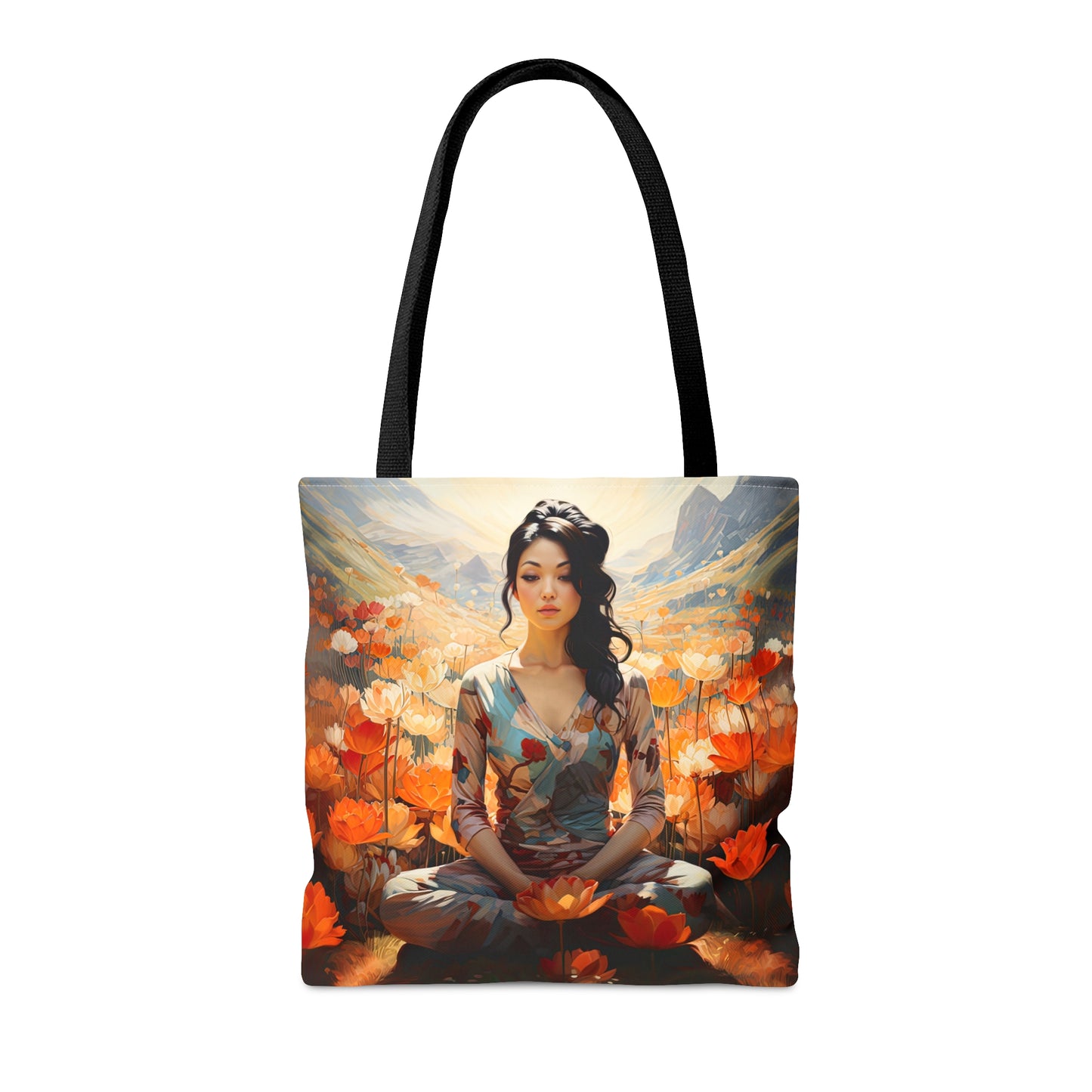 Enlotusment - Artistic Tote Bag