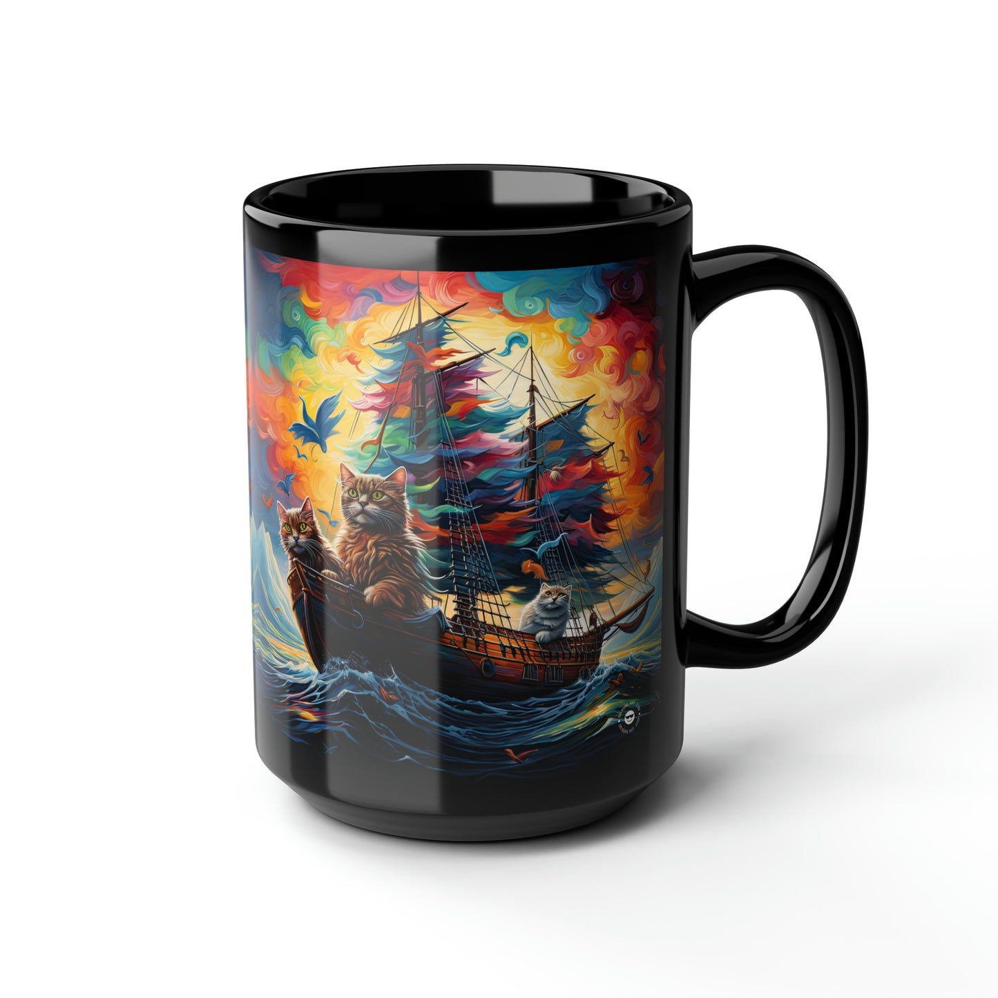 Sea Cats - Mug Art