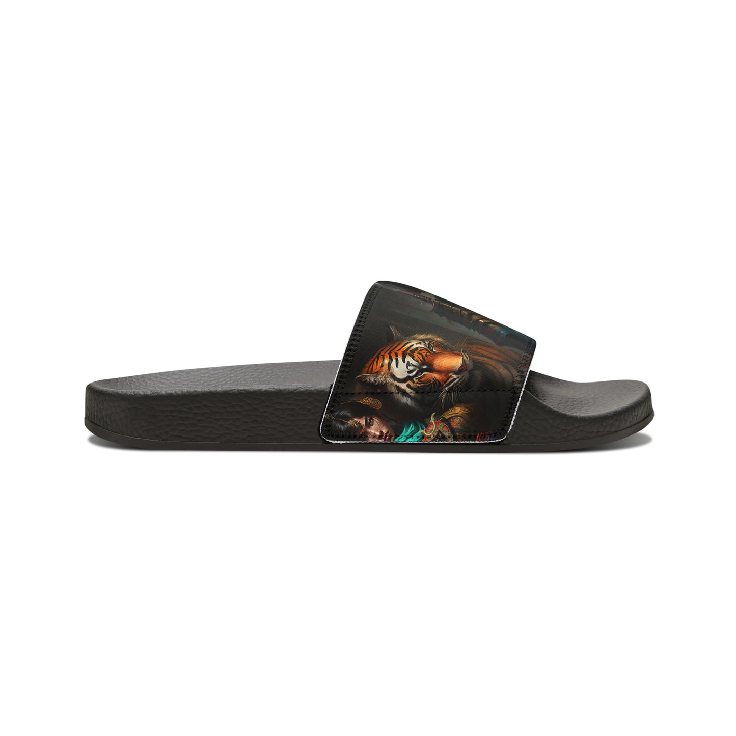 Bengal Tiger Goddess - Men's Slides