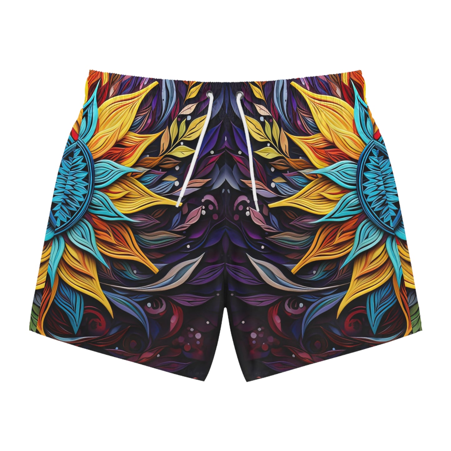 Swirl - Artsy Swim Trunks