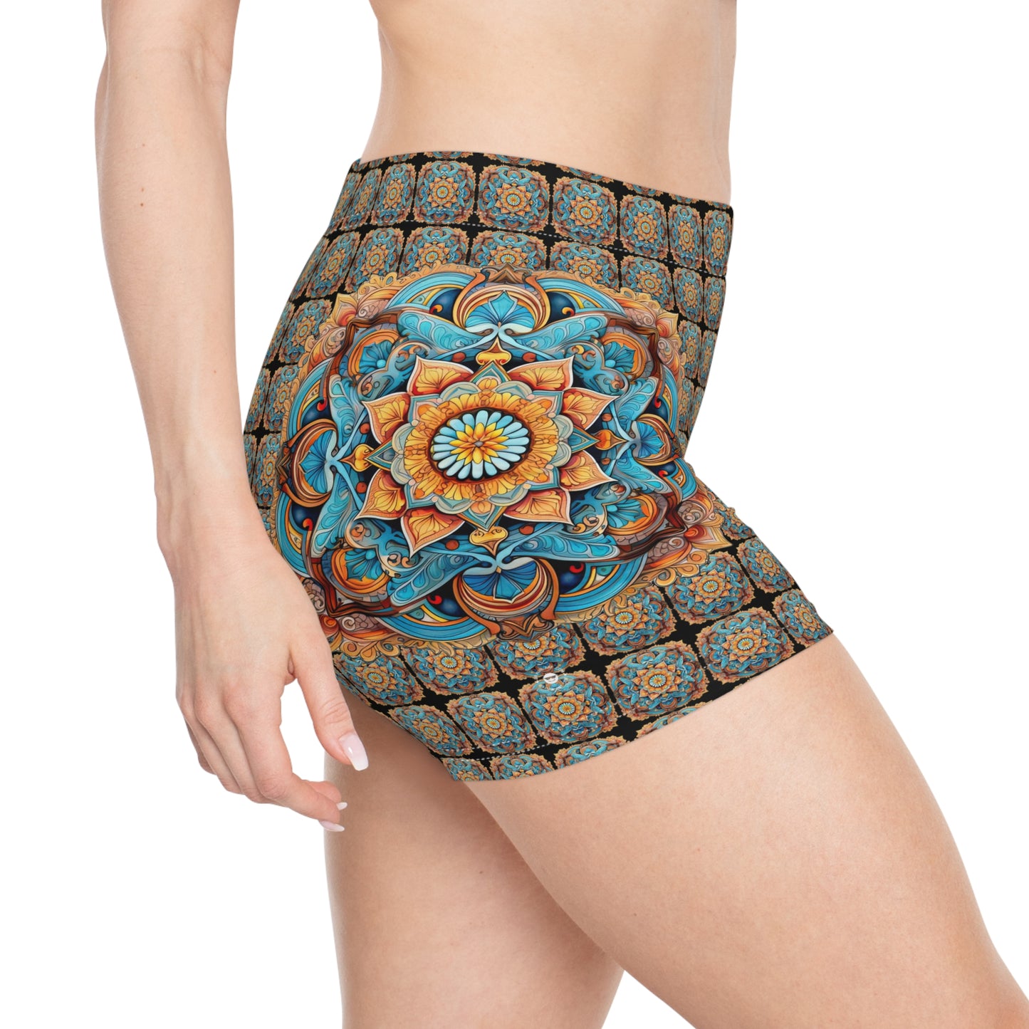 Winged Mandala - Artistic Shorts