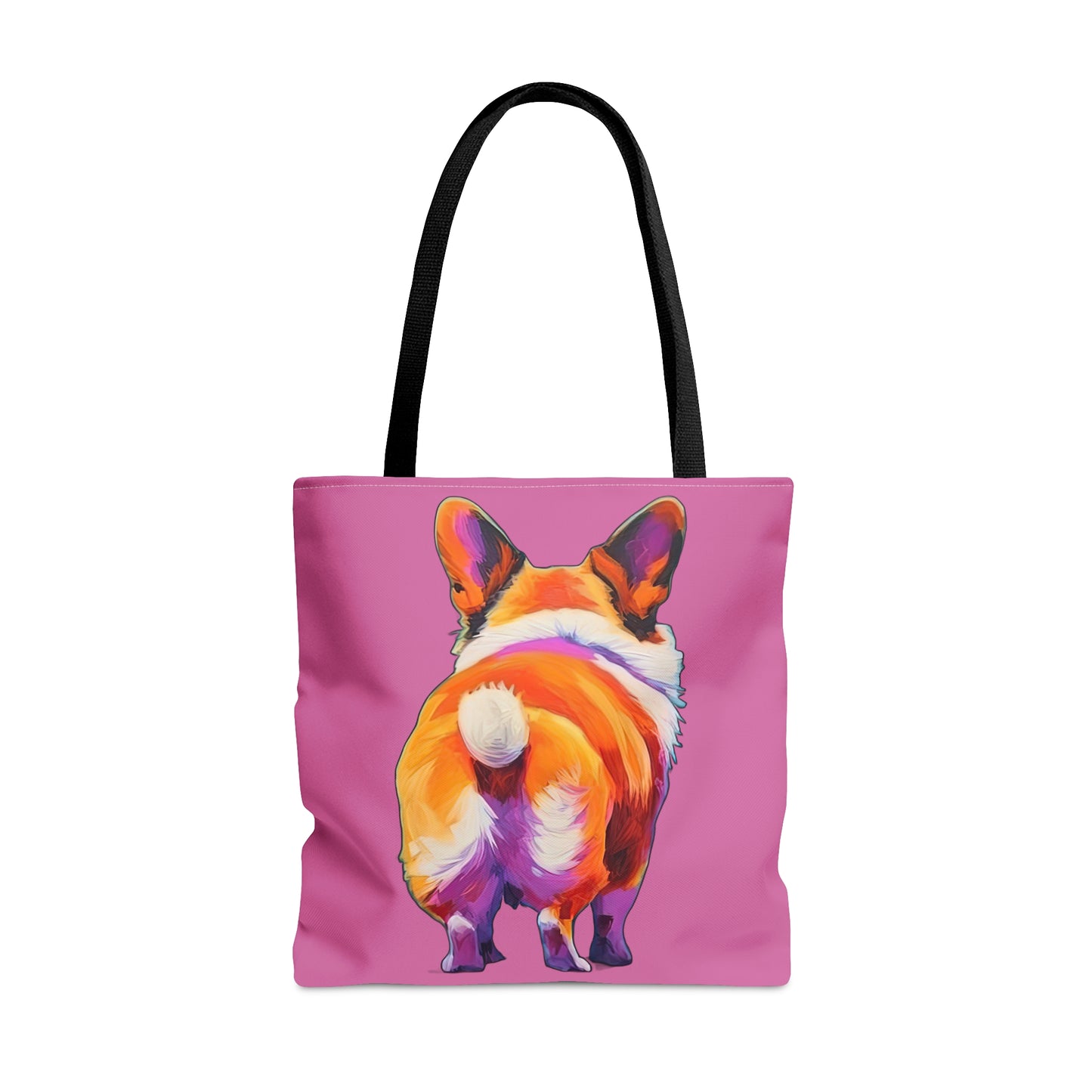 Corgi Butt in Pink - Artistic Tote Bag