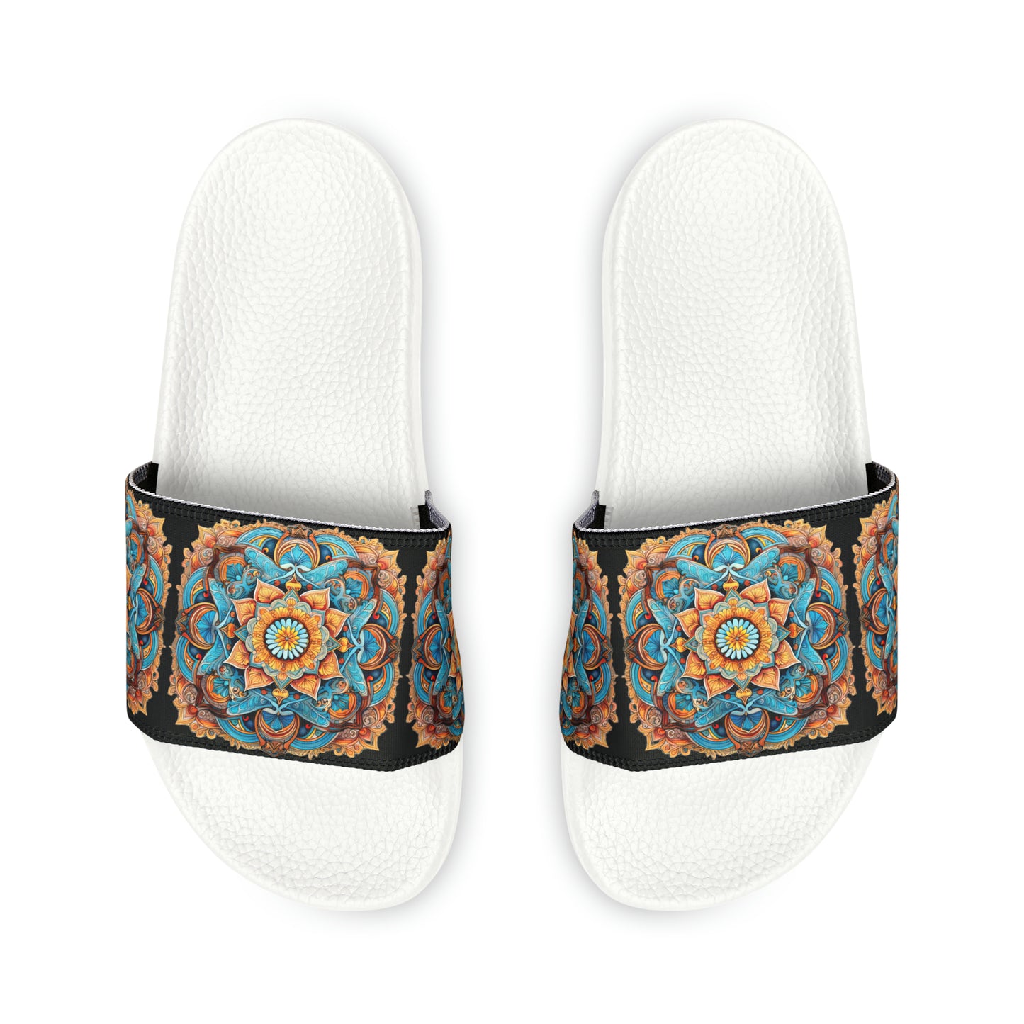 Winged Mandala - Men's Slides