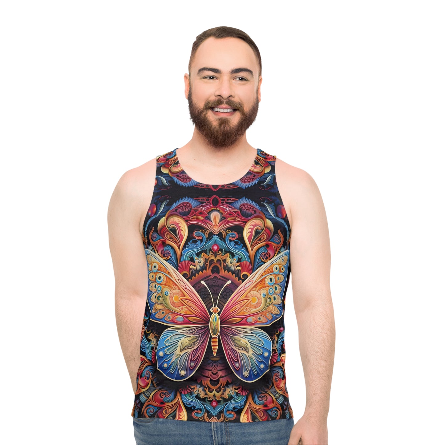 Butterfly Mandala - Tank Top