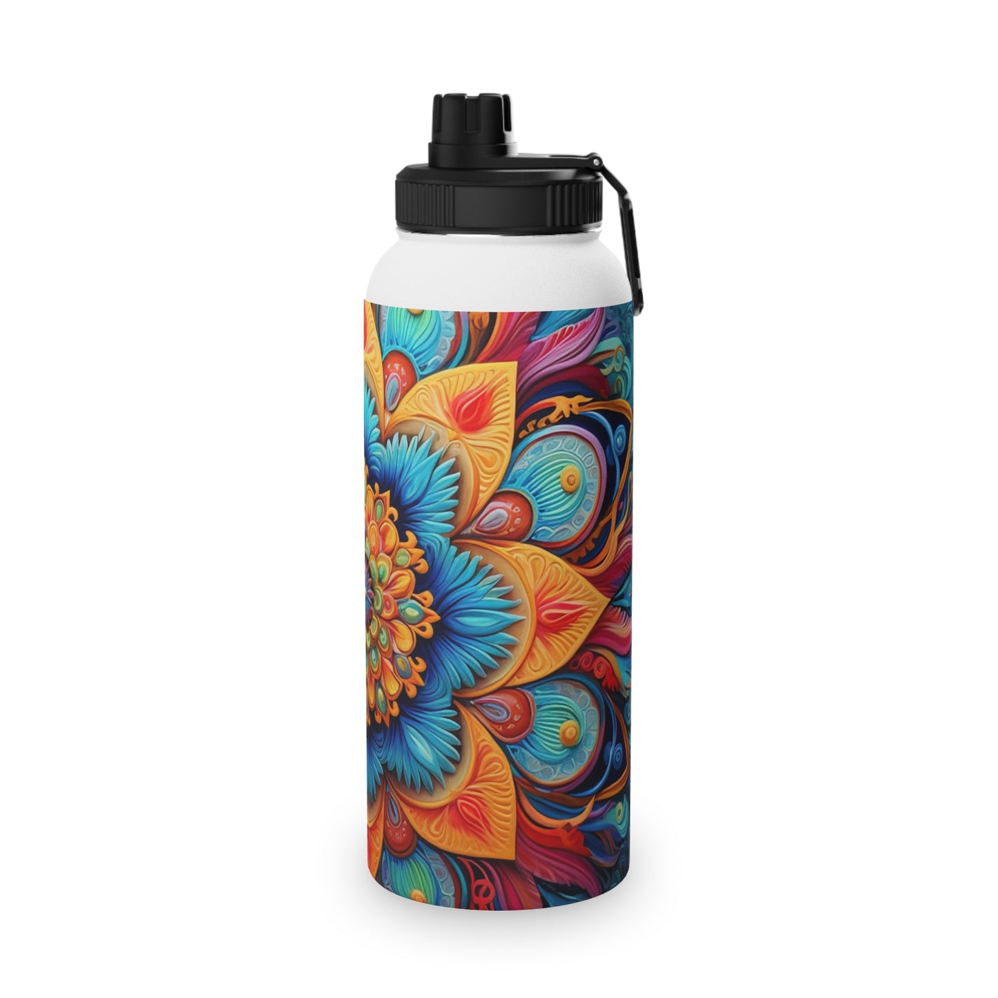 Floral Mandala - Water Bottle