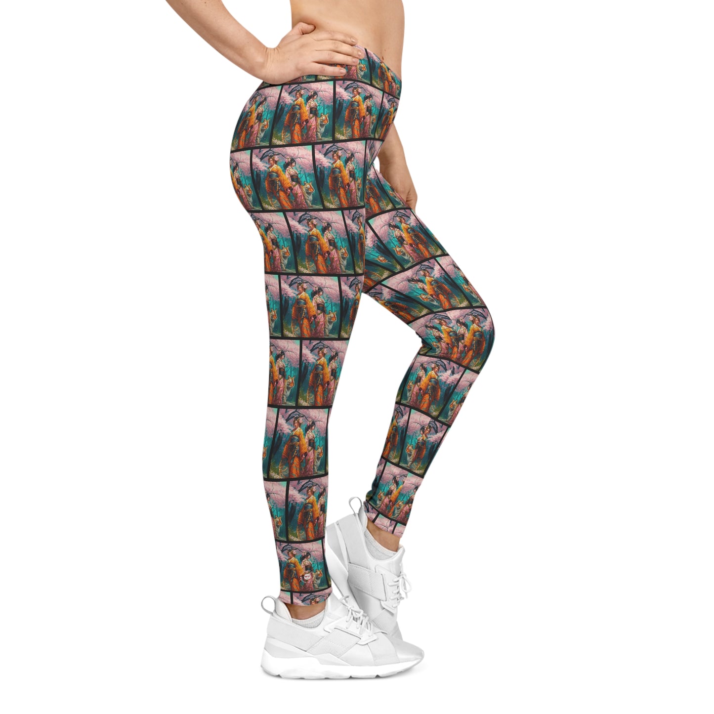 Tiger Geishas - Artistic Leggings