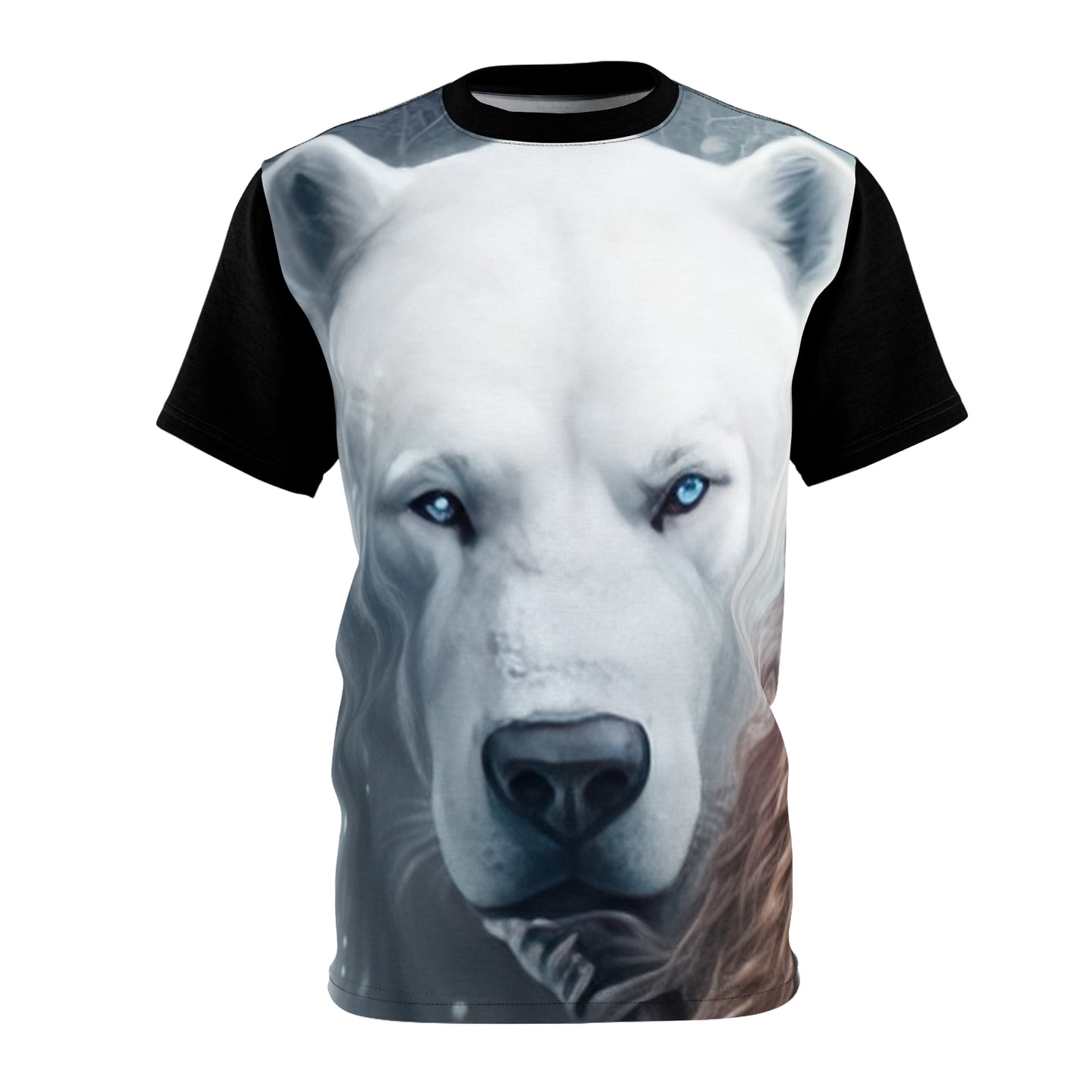 Polar Bear Stare in Black - Fashion Tee