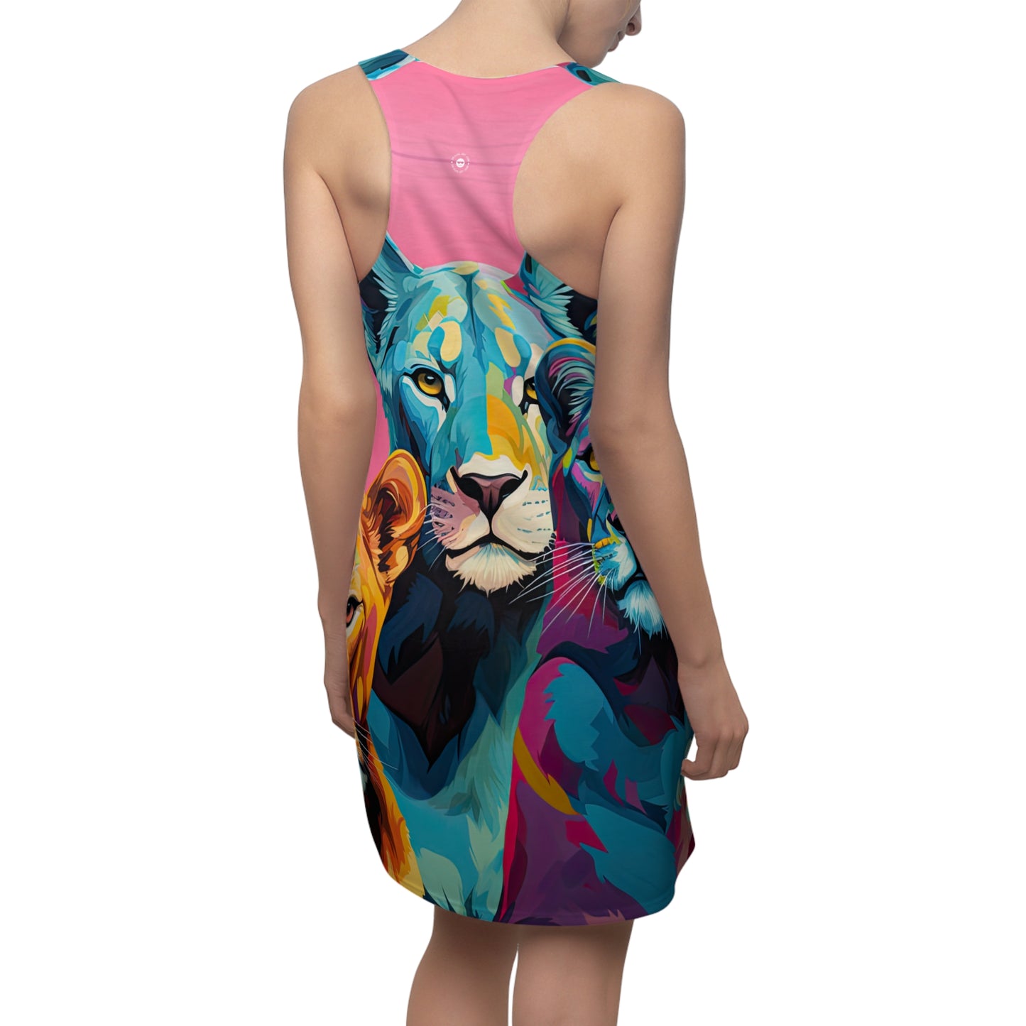 Lion Pride - Artistic Racerback Dress