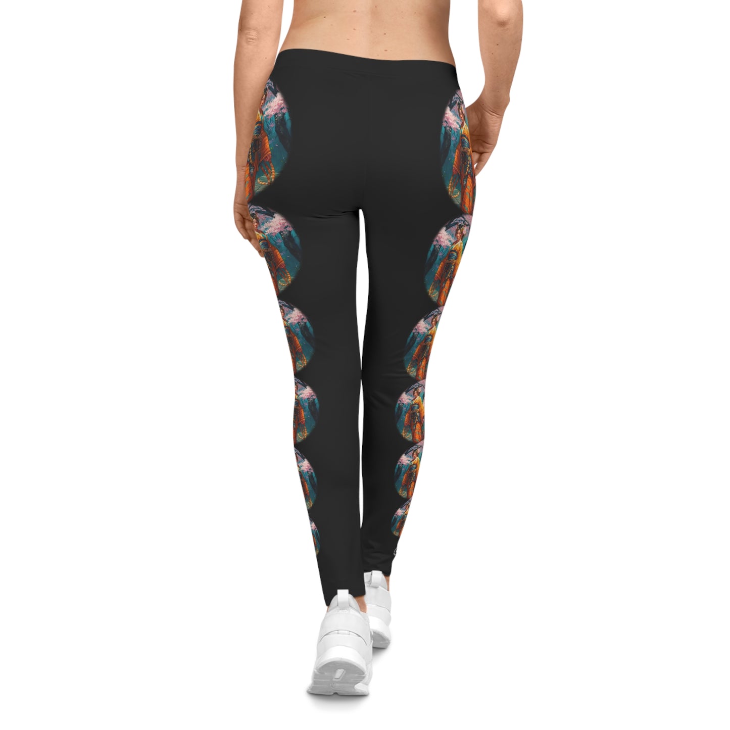 Tiger Geishas Trail - Artistic Leggings