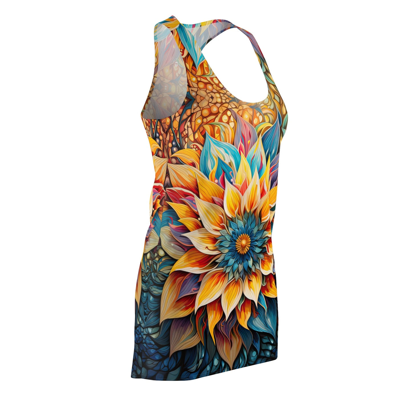 Pulsation - Artistic Racerback Dress